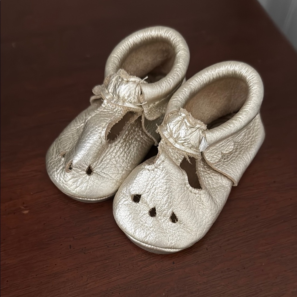 Freshly Picked Gold Moccasins